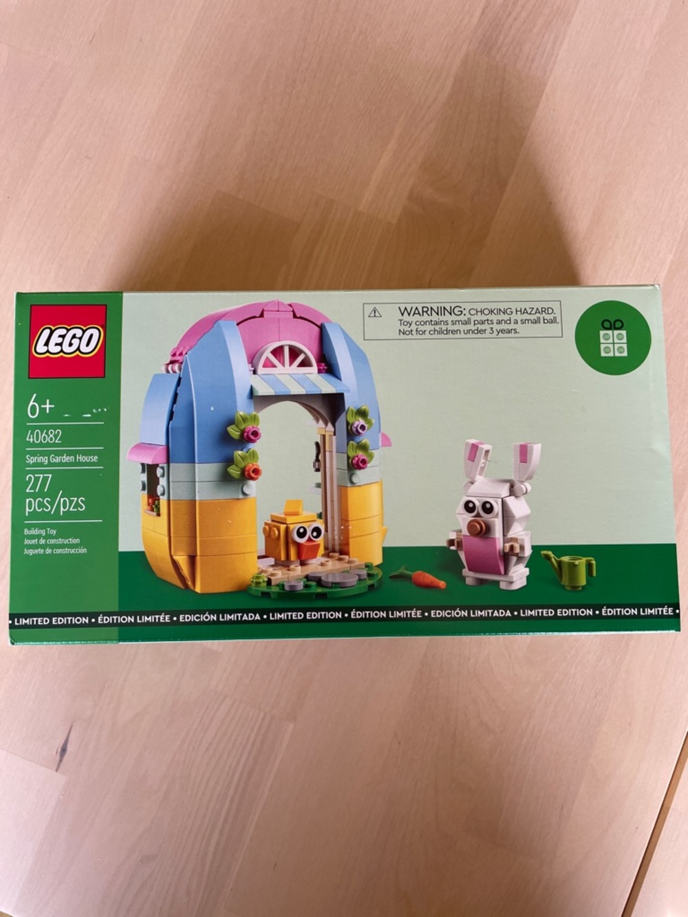 NIB LEGO Seasonal Set 40682 Spring Garden House, 2024 gwp